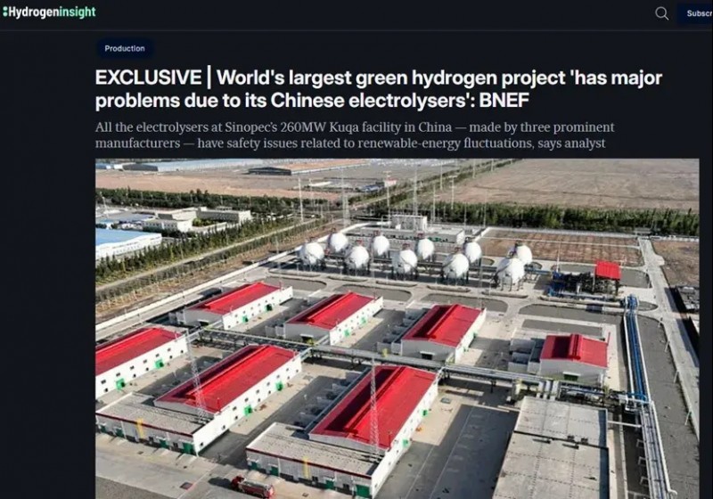 运行一周年，中石化库车绿氢项目产量为何再引争议？